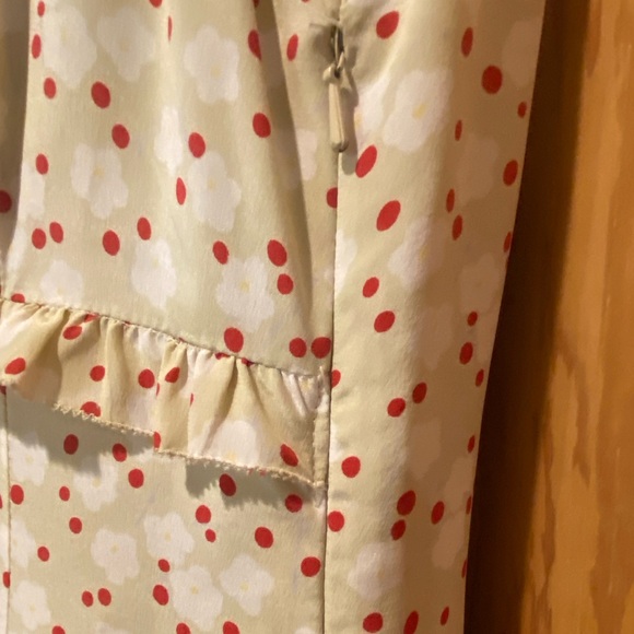Anthropologie Floral Motif and Dotted Dress, size 2 - Picture 4 of 8